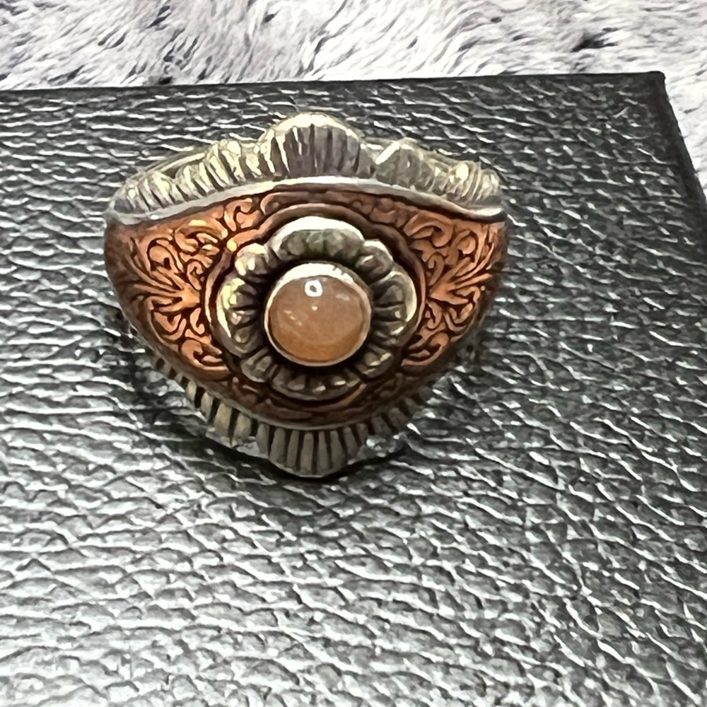 Carolyn Pollack Southwestern Copper Sunflower Jewelry Set - Picture 5 of 12